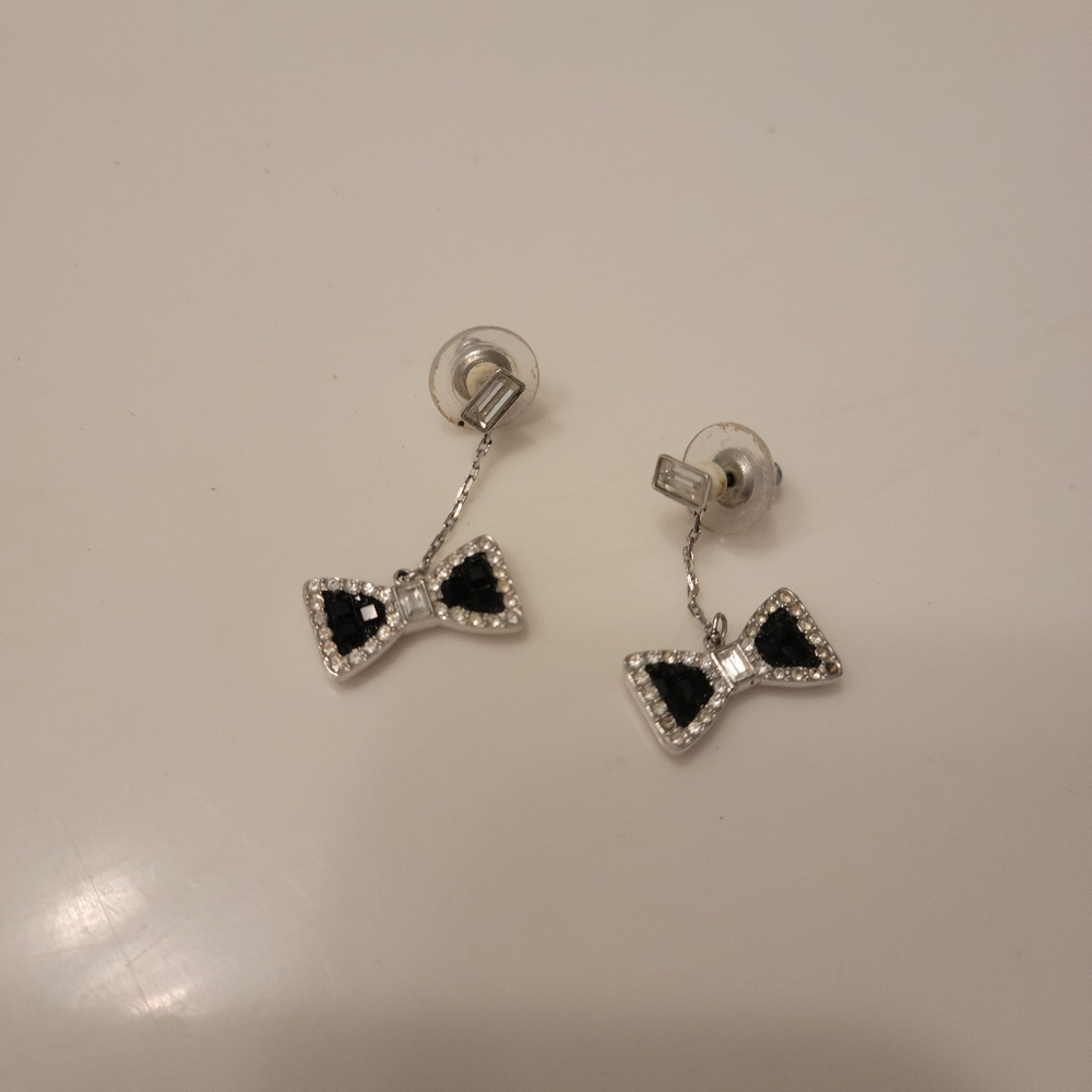 Swarovski Bow Earrings